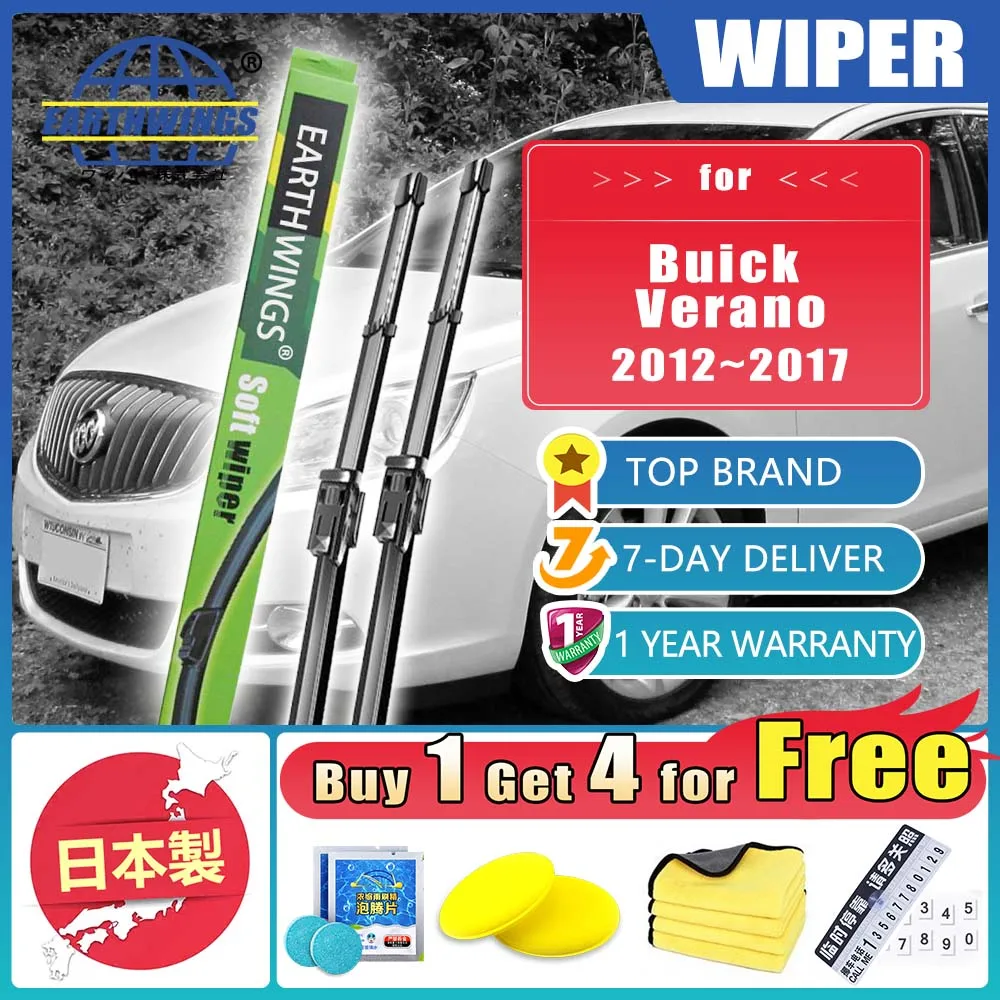 

For Buick Verano 2012~2017 2015 Excelle GT Front Wiper Blades Brushes Windscreen Windshield Car Accessories Washer Clean 28"26"