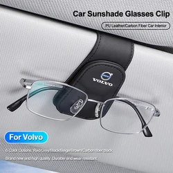 Support de lunettes de soleil pour pare-soleil intérieur de voiture, clip de lunettes pour Volvo V60 XC-Classic V40 XC90 S60 XC60 V50 V70 S90 XC40 S80 C40 V90