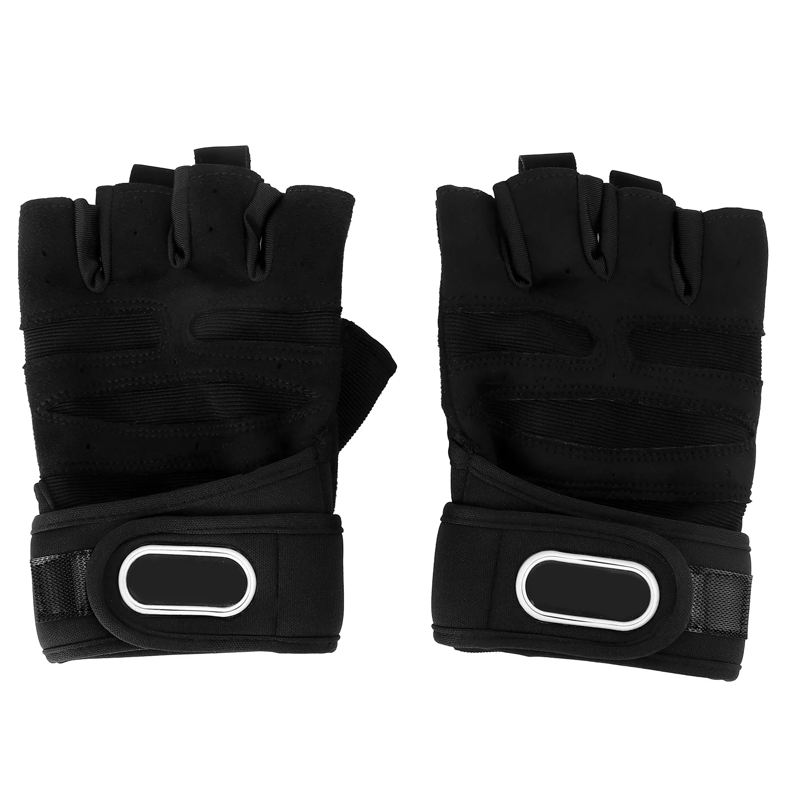 

Half-finger Gloves Weightlifting Training Working Out Men Fingerless Weights Shock-absorbing