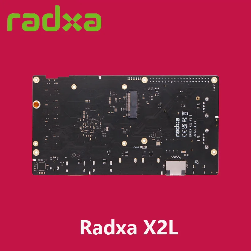 Radxa X2L Intel J4125 4-core CPU SBC GPU HDMI with 4K Output M.2 M Key Connector with PCIe 2.0 Single Board Computer