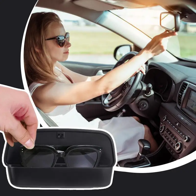 Wide Angle Rear View Mirror Car Rearview Mirror Sunglasses Case Safe Driving Adjustable Lens With Wide Angle High Definition For