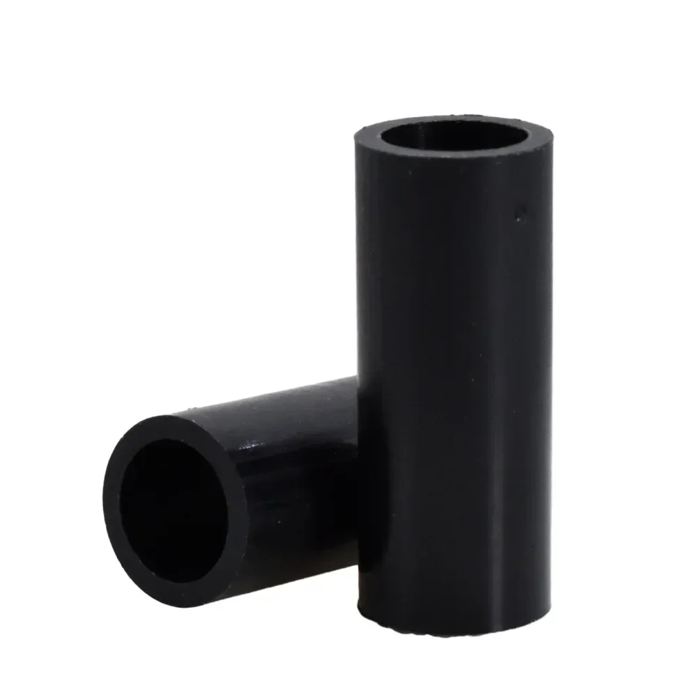 Black ABS Spacers Hollow Insulation Column Washers Board PCB Standoff M3 M4 M5 M6 M8 M10 M12 TV Install Spacing Screw Pillars