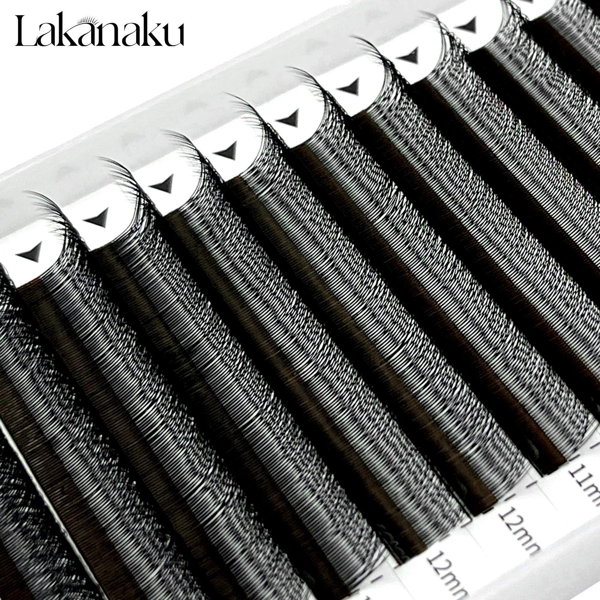 Lakanaku YY Forma Lashes, Faux Mink, Natural, Macio, Cílios Brasileiro, 3 Dividir Dicas, YY Extensão Lashes, 1D, 2D, 3D, C, D