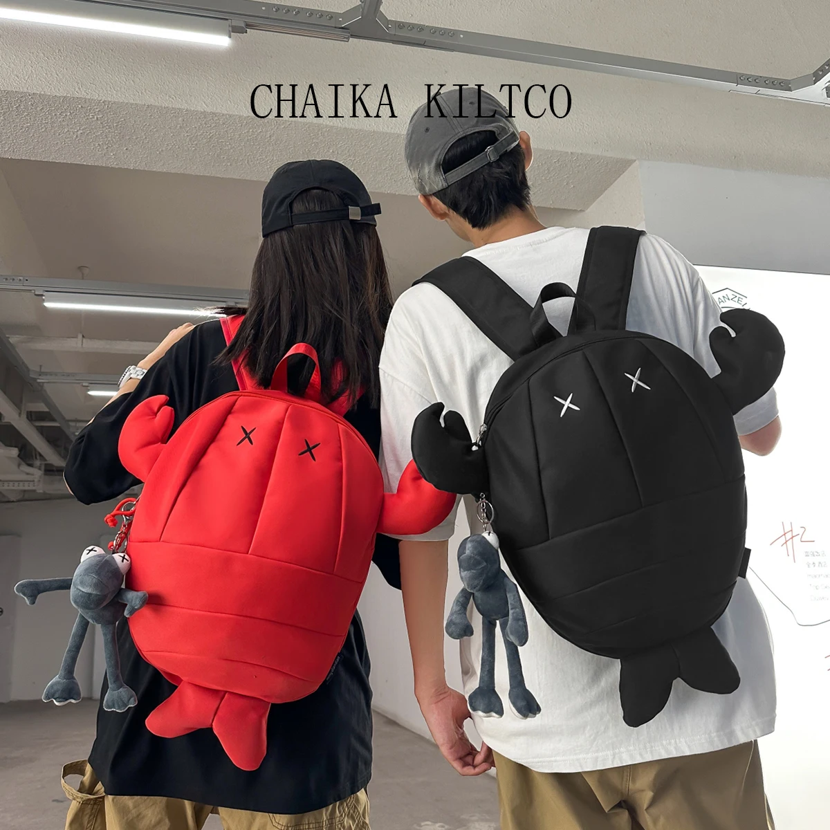 

CHAIKA KILTCO Unisex Creative Lobster Backpack 2025 New Large Capacity Student Personalized Backpack