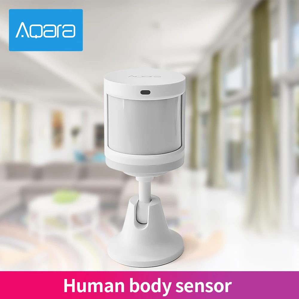 Aqara-zigbee sensor inteligente para casa, janela, porta, temperatura, umidade, movimento do corpo humano, imersão em água, para casa inteligente,