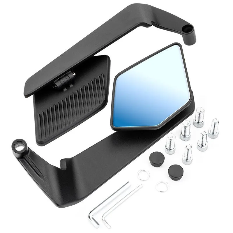 For YAMAHA MT07 For DUKE 990 For Kawasaki Z90 Motorcycle Mirror Winds Wing Stealth Side View Winglets Rearview Mirrors - view 2