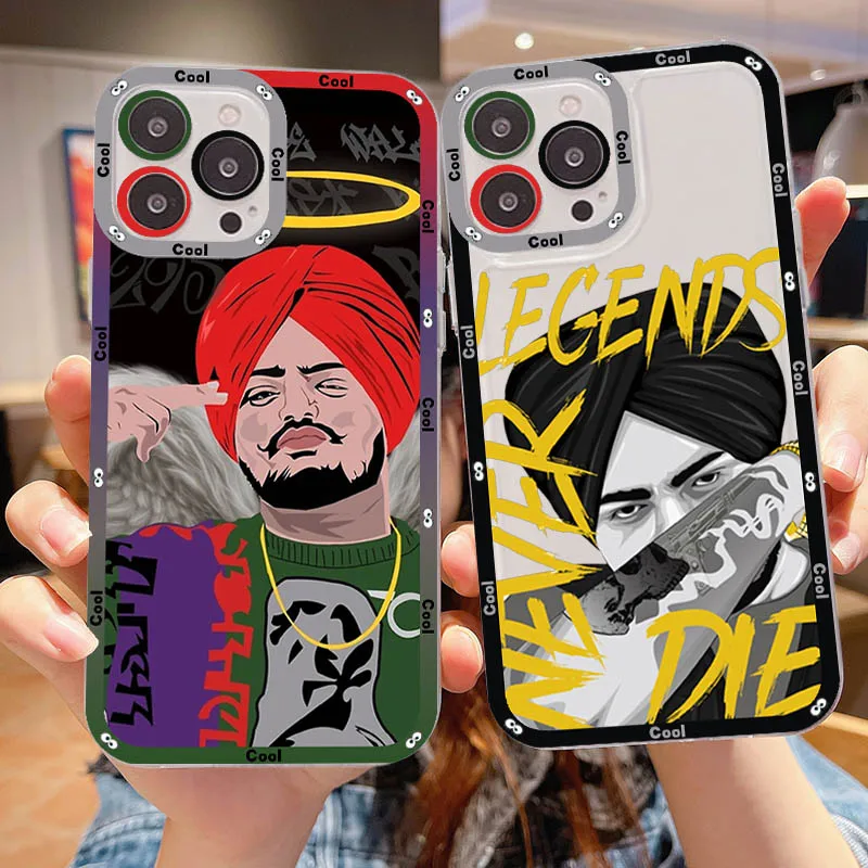 Indian Rapper Sidhu Moose Wala Phone Case For Redmi 7 8 9 A For Redmi Note 5 7 8 9 10 11 Pro Max 4G 5G Funfas