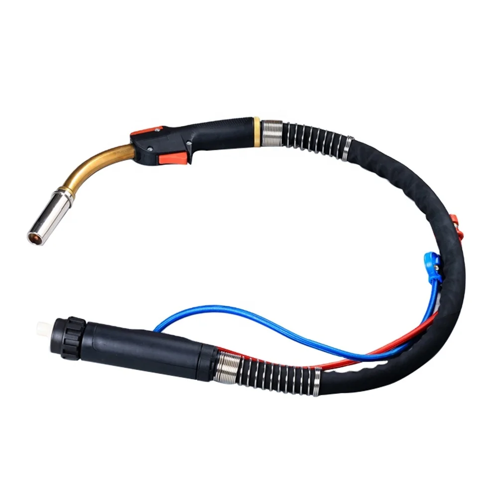 Welding Accessories for 340Amp Acetylene Cooled MMT42 Copper Plated 54V MIG Welding Torch Automotive Repair