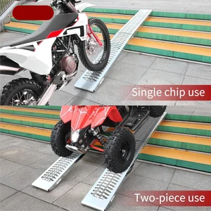 شاحنة نقل تحميل وتفريغ مقطورة رف خطوة منحدر ، منحدر تمديد الصعود إلى الطائرة ، سلم التسلق ، رف قابل للطي أعلى 8 مبيعات منحدر على الرصيف - رقم 1