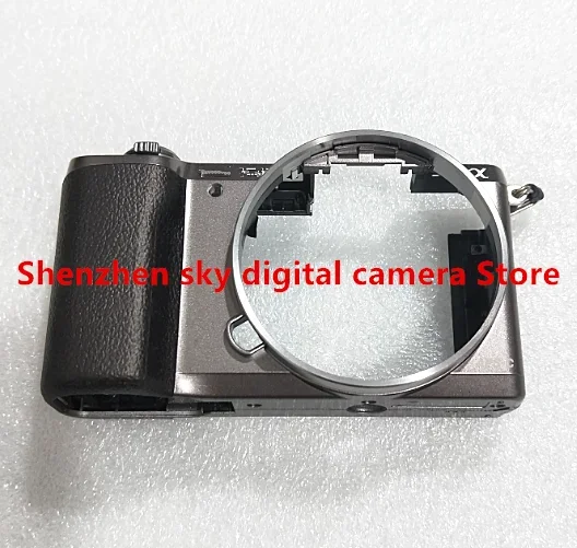 Schwarze Frontabdeckung mit Handgriff-Reparaturteilen für die Sony ILCE-5100 A5100 Kamera