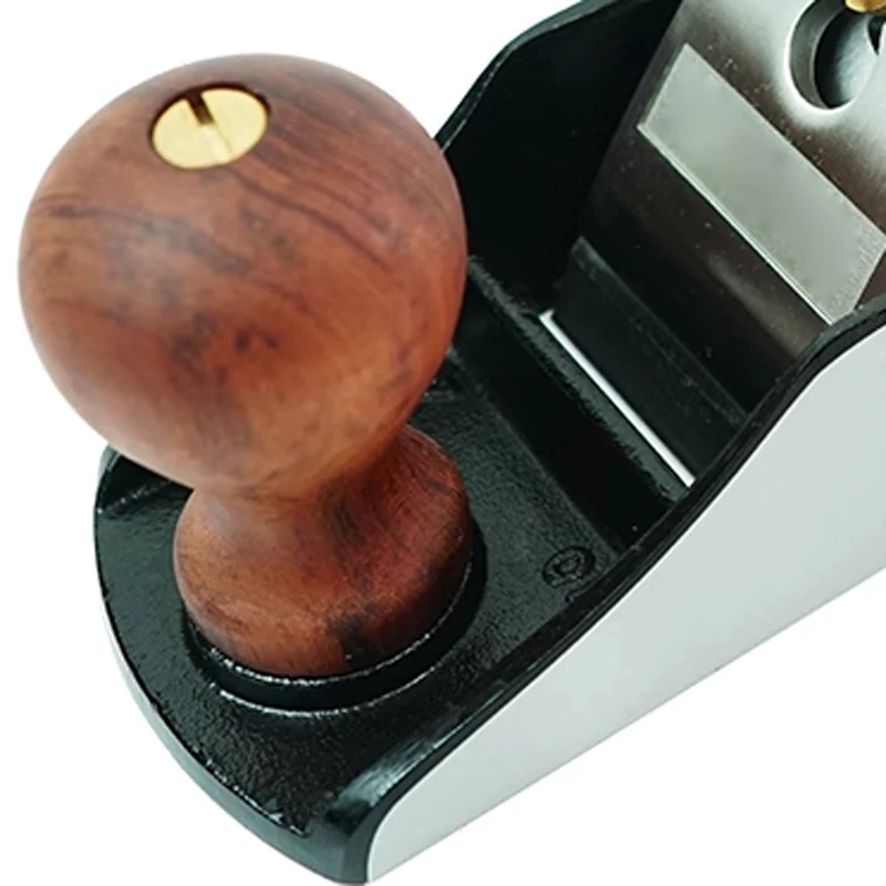 No. 4 Planer Hand Push Woodworking Furniture Musical Instrument Model Leveling Planer Stainless Steel Pressure Plate