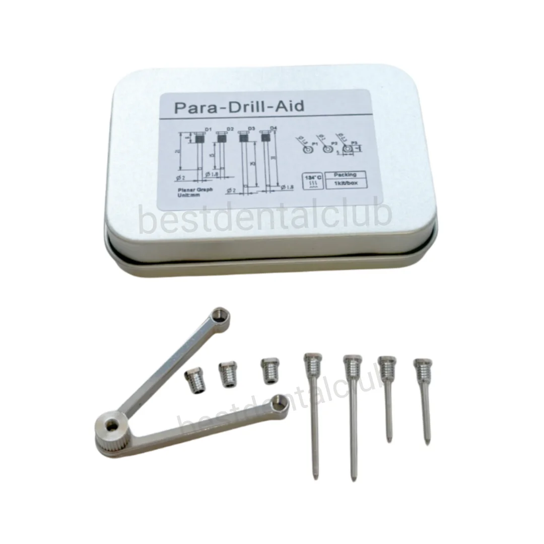 

1Set Dental ITI Parallel Para Drill Aid Position Sleeves Pilot Guide Pins