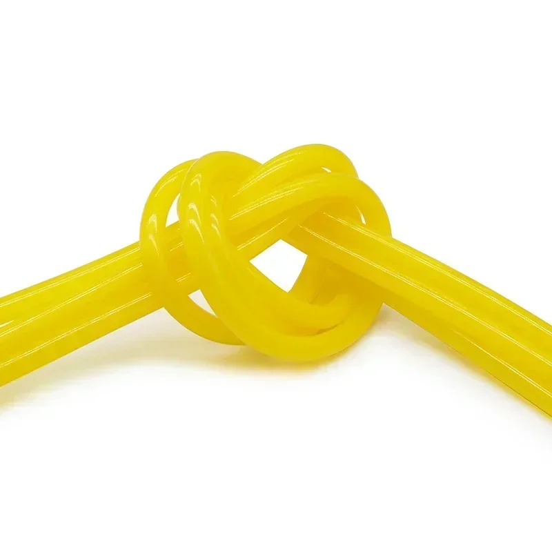 1/5/10M Yellow Food Grade Silicone Rubber Tube ID 0.5~25mm OD 1~31mm Flexible Aquarium Air Water Plumb Garden Water Hose