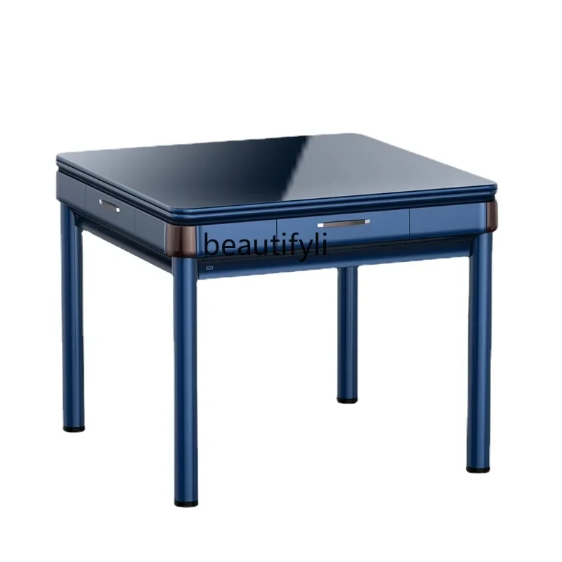 

new styleMahjong Machine Automatic Household Multi-Function Electric Dining Table Dual-Use Mute Mahjong Table ss 7304