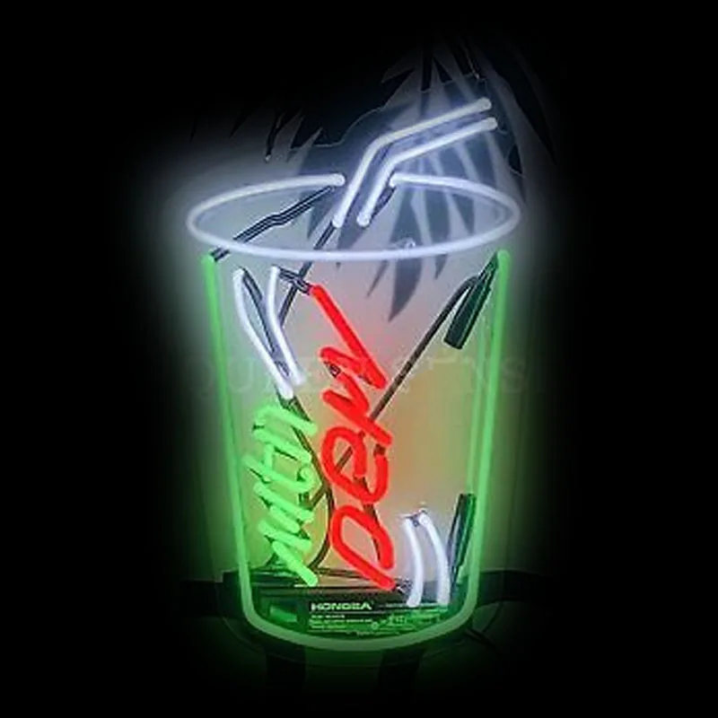 

Neon Sign Mountain Glass Tubes Deww Floor Lamp Beer Bar Decor Handmade Hotel Lamp light advertise Business Handcraft art light