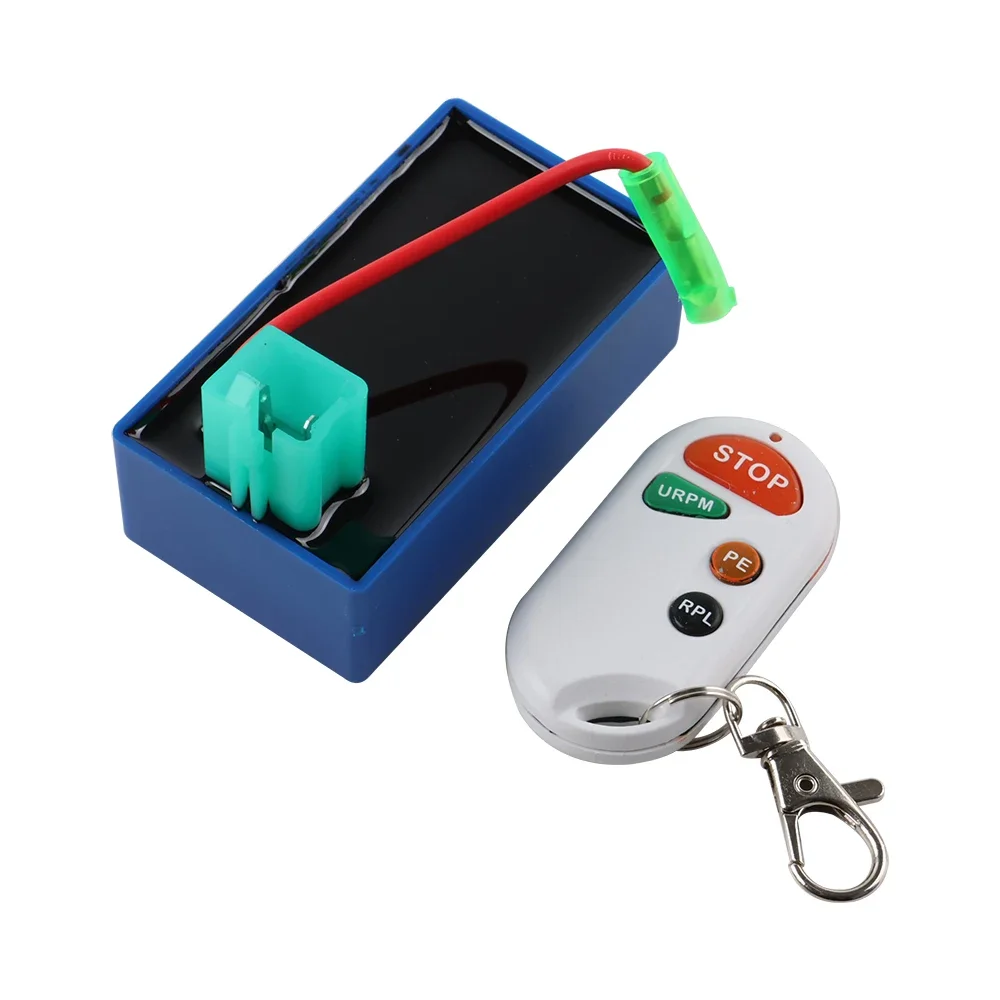 Caixa de ignição cdi para motocicleta, 4 pinos, controle remoto, antirroubo, ignição cdi para onda ativa 110 jet 50 phowix 50 atv150 tornado parte