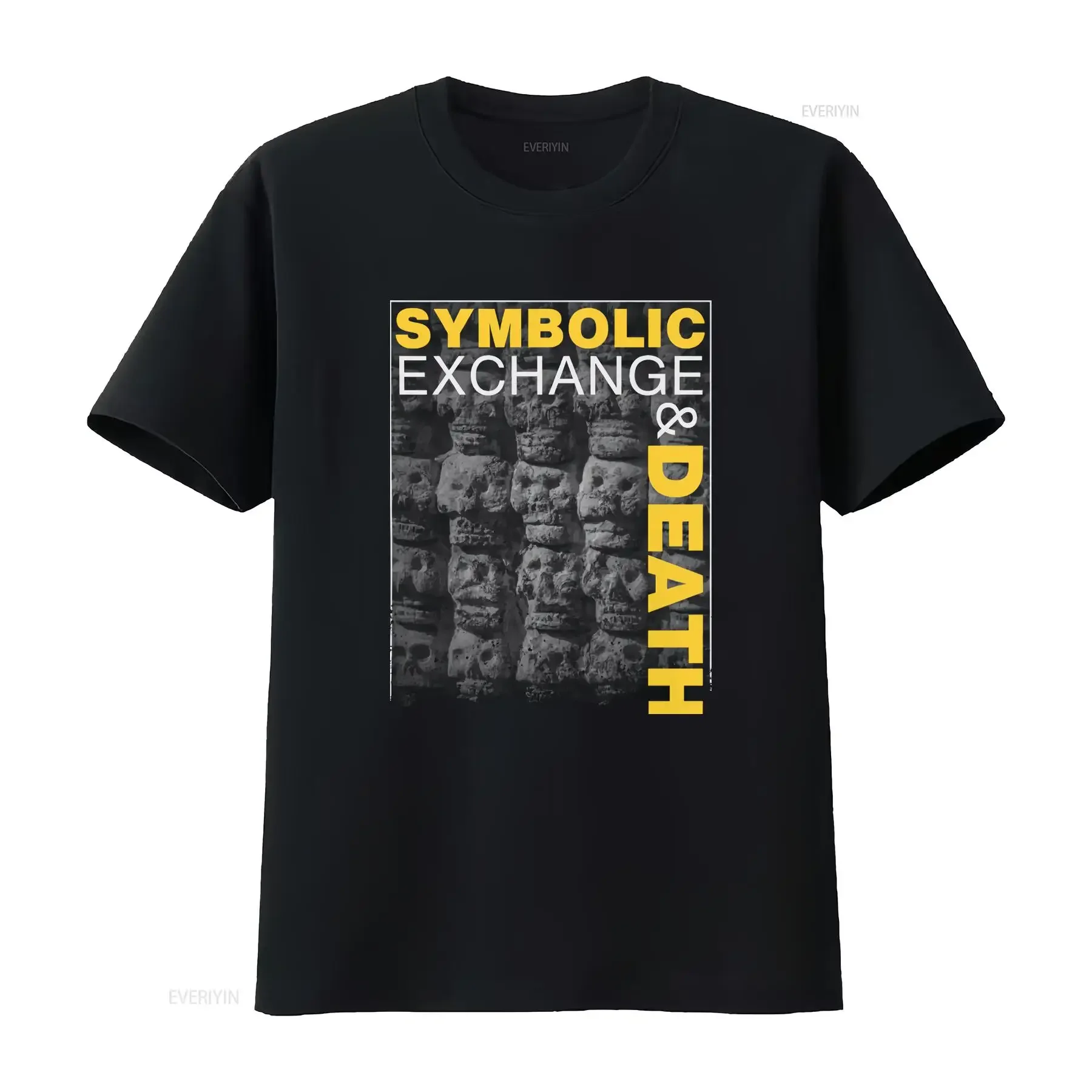 Camiseta de la muerte de intercambio simbólico Baudrillard PHD filosofía regalo de estudiante Alt académico Marx Nietzsche Bataille vintage lavado