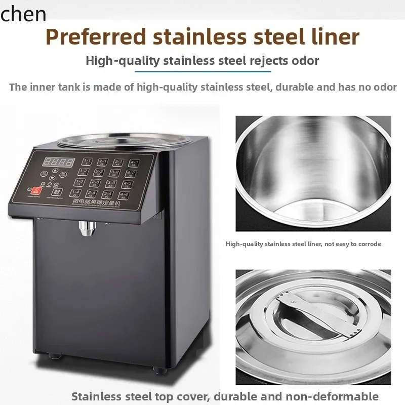 

ZML commercial tea shop accurate quantitative non-dripping automatic constant temperature heating sugar quantitative machine