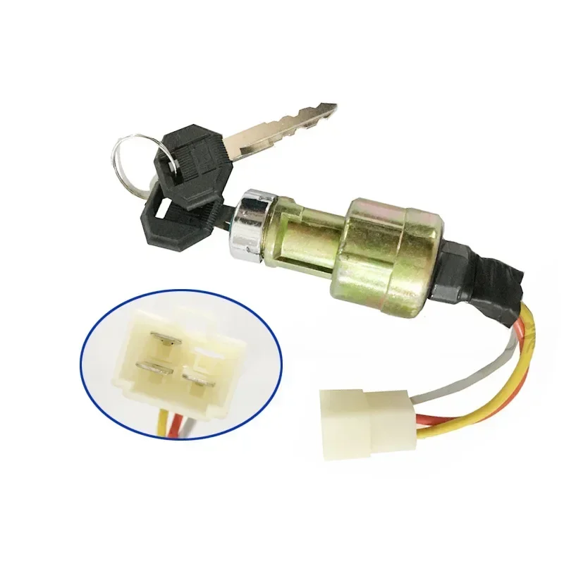 Suitable For Forklift Starting Ignition Switch JK411 Electric Door Lock Starting Ignition Car Key