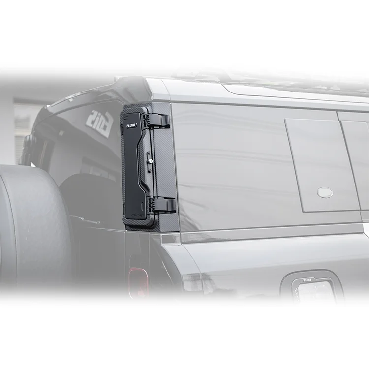 Plumb 2020+ Accesorios Caja de Herramientas de expansión lateral multifuncional de aluminio para Land Rover Defender L663 110 90