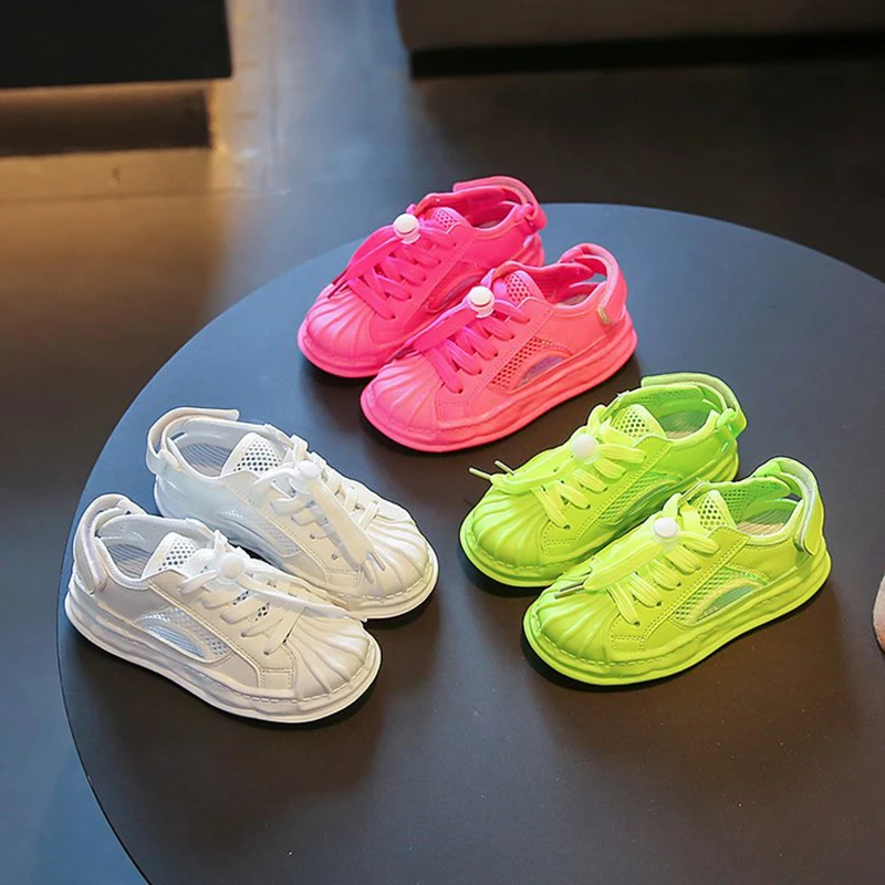 2022 Baby Boy Sandals Black Green Pink Infant Girl Sandals Toddler Summer Walking Shoes Sport Casual Sandals Sneaker Beach Shoes