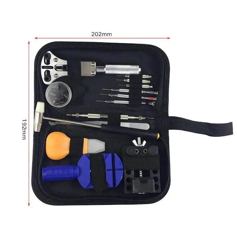 Premium 13Pcs Watch Screwdriver Kit Hand Tool Set Watch Repair Maintenance Watchmaker DIY Tools