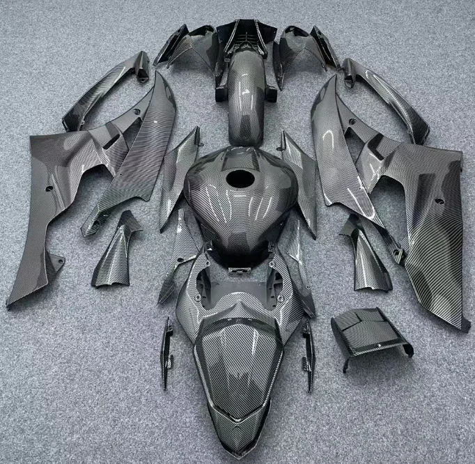 Suitable for Yamaha R6 2006 and 2007 motorcycle. Complete set of rectifier cover accessories for modification. Customizable.