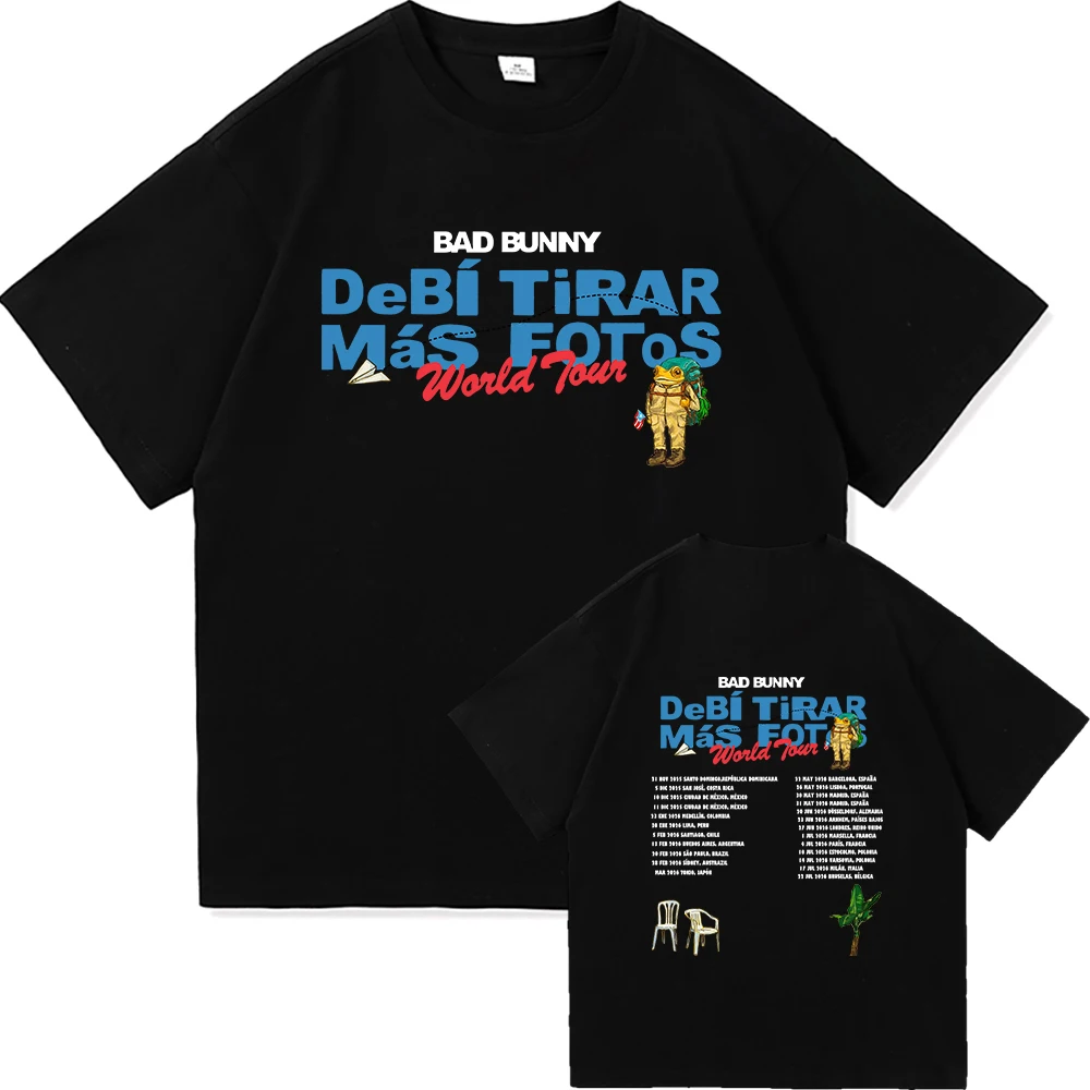 Bad Bunny DTMF World Tour 2025-2026 TShirt Men/women Clothing
