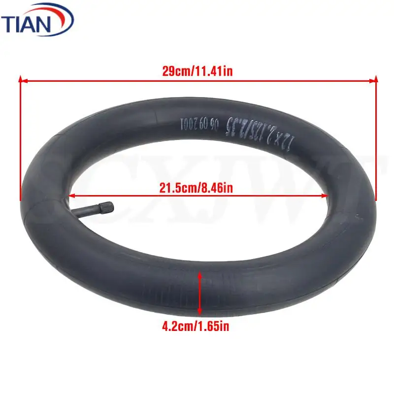 12 بوصة 12x2.125 الإطارات الداخلية والخارجية دراجة سكوتر عربة أطفال الإطارات الإطارات الداخلية والخارجية 12x2.125 استبدال أجزاء #3
