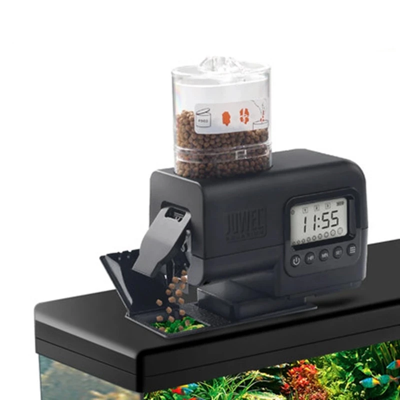 

JUWEL Aquarium Automatic Fish Feeder Digital LCD Timer Food Feeding High Capacity Intelligent Easily Feed Bin Fish Tank Supplies