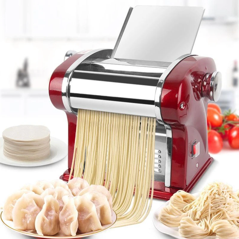 Electric Noodle Press Household Multifunctional Small Noodle Rolling Machine Family Dumpling Skin Stainless Steel Noodle Machine