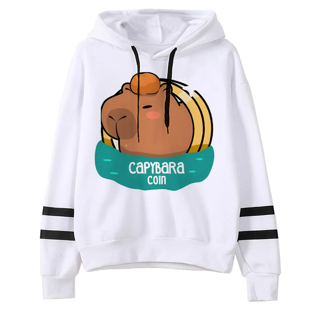 

Capybara hoodie graphic patterned pattern harajuku modern style athleisure girl hoddie Y2K comic graphic Japanese