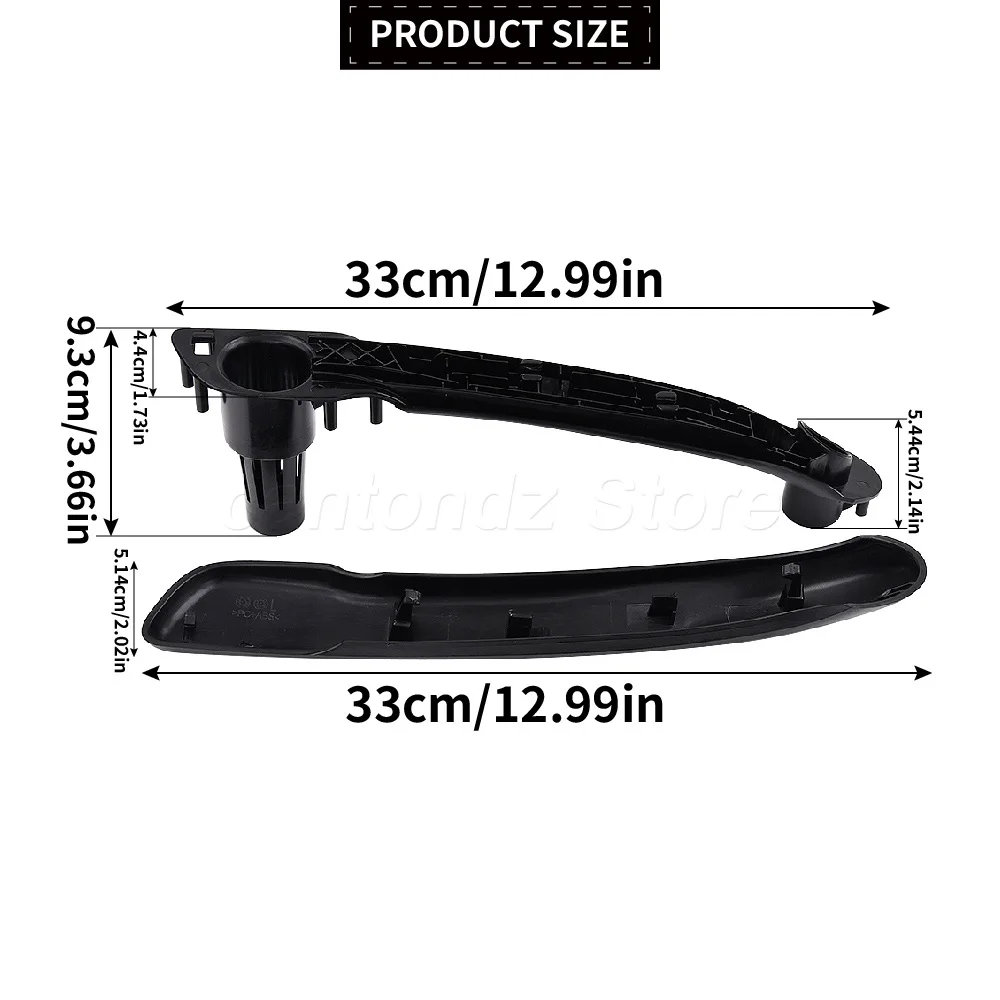 Schwarzer vorderer Innen-Türgriff links rechts OEM:8200548972 806820336R für Renault Kangoo Mk2 Mercedes-Benz Citan – Detail 1