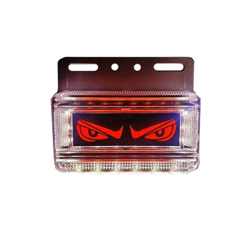 Creative 12-24V Devil's Eye Truck Light Universal Multi-Mode Side Signal Light Strobe Lights Car Decor