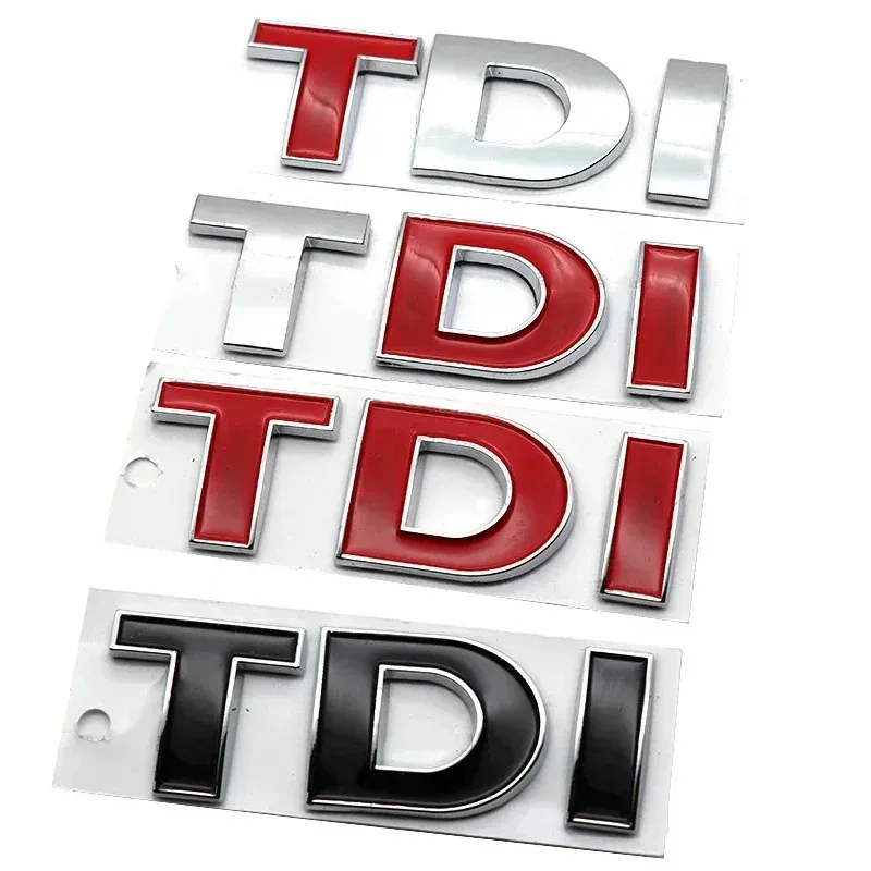 3D Metal Tdi Letter…