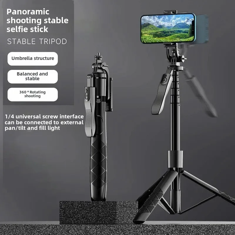 L16 Bluetooth Speaker Stand Anti-shake Adjustable Aluminum Alloy Selfie Stick Tripod For Outdoor Photography And Videography