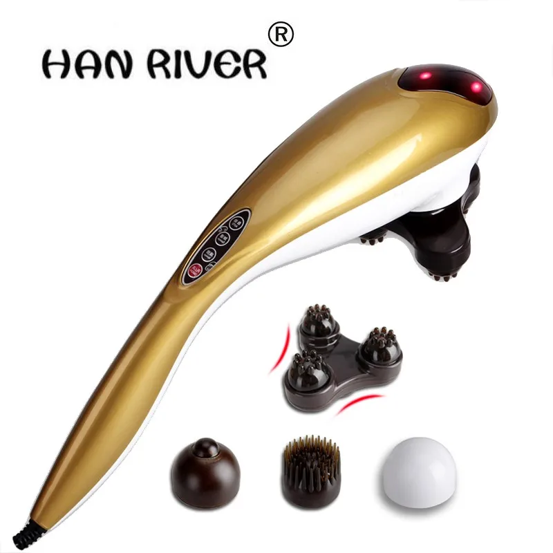 Junger Delphin-Massagestab, elektrisches Massagegerät, Hammer, Vibrationsmassage, Nacken, Schulter, Taille, Massagegeräte