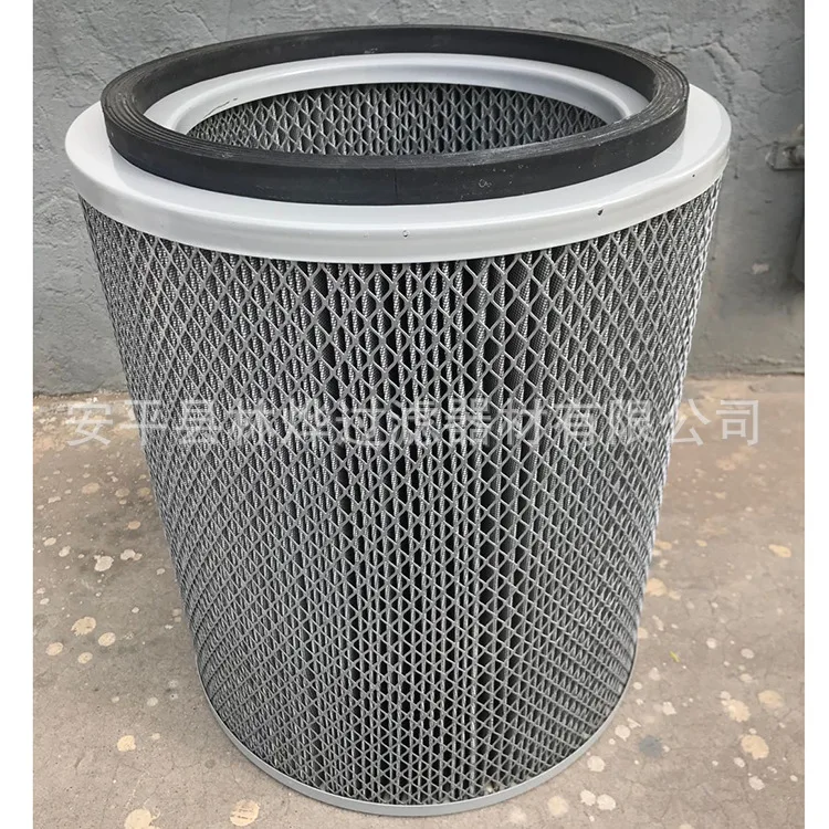 Chip Liquid Filter Cartridge, Glass Fiber Folded Dust Removal Filter Cartridge, Laser Cutting Liquid Treatment Filter Screen