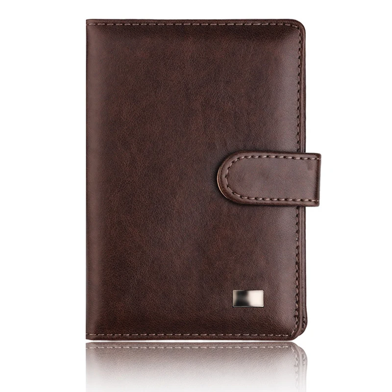 Casual PU Leather Passport Covers Travel Accessories ID Bank Credit Card Bag Men Women Passport Fashion leather Passport Holder