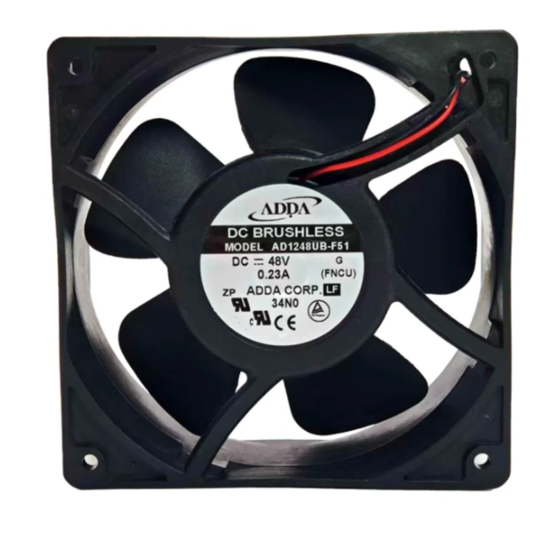 

ADDA AD1248UB-F51 DC 48V 0.23A 120x120x38mm 2-Wire Server Cooling Fan