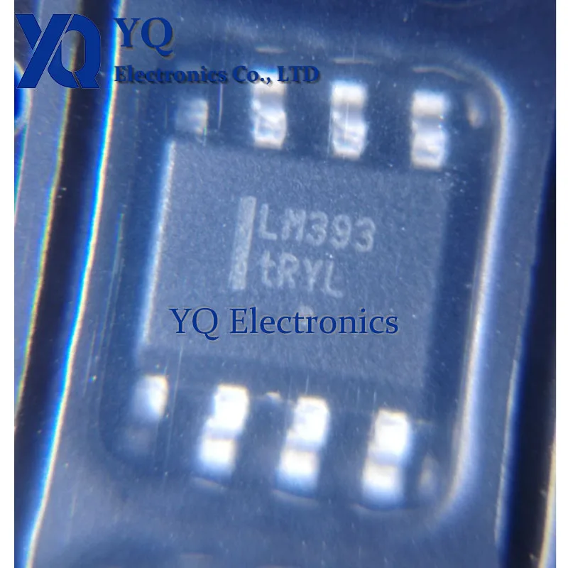 10PCS/lot New OriginaI LM393DR2G silk screen LM393 package SOP-8 standard recovery power rectifier chip
