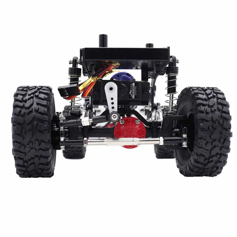FBIL-5X Metal Front And Rear Axle For WPL C14 C24 C34 C44 B14 B24 1/16 RC Car Upgrades Parts Accessories,Black