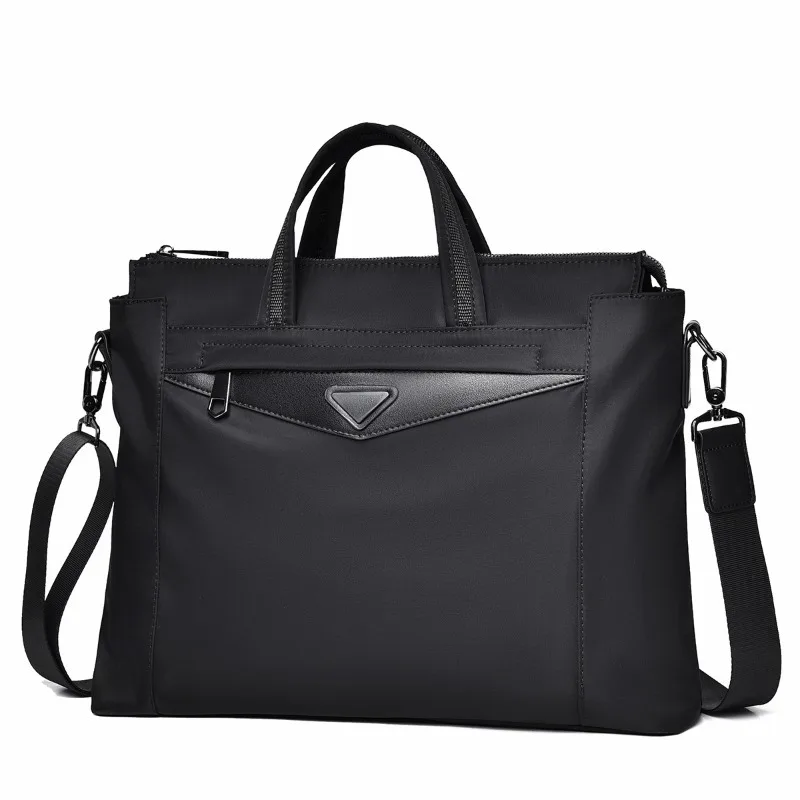 

Casual Crossbody Bag Men Waterproof Oxford Men's Crossbody Bags Business Briefcase Handbag Male Large Capacity Messenger Bag