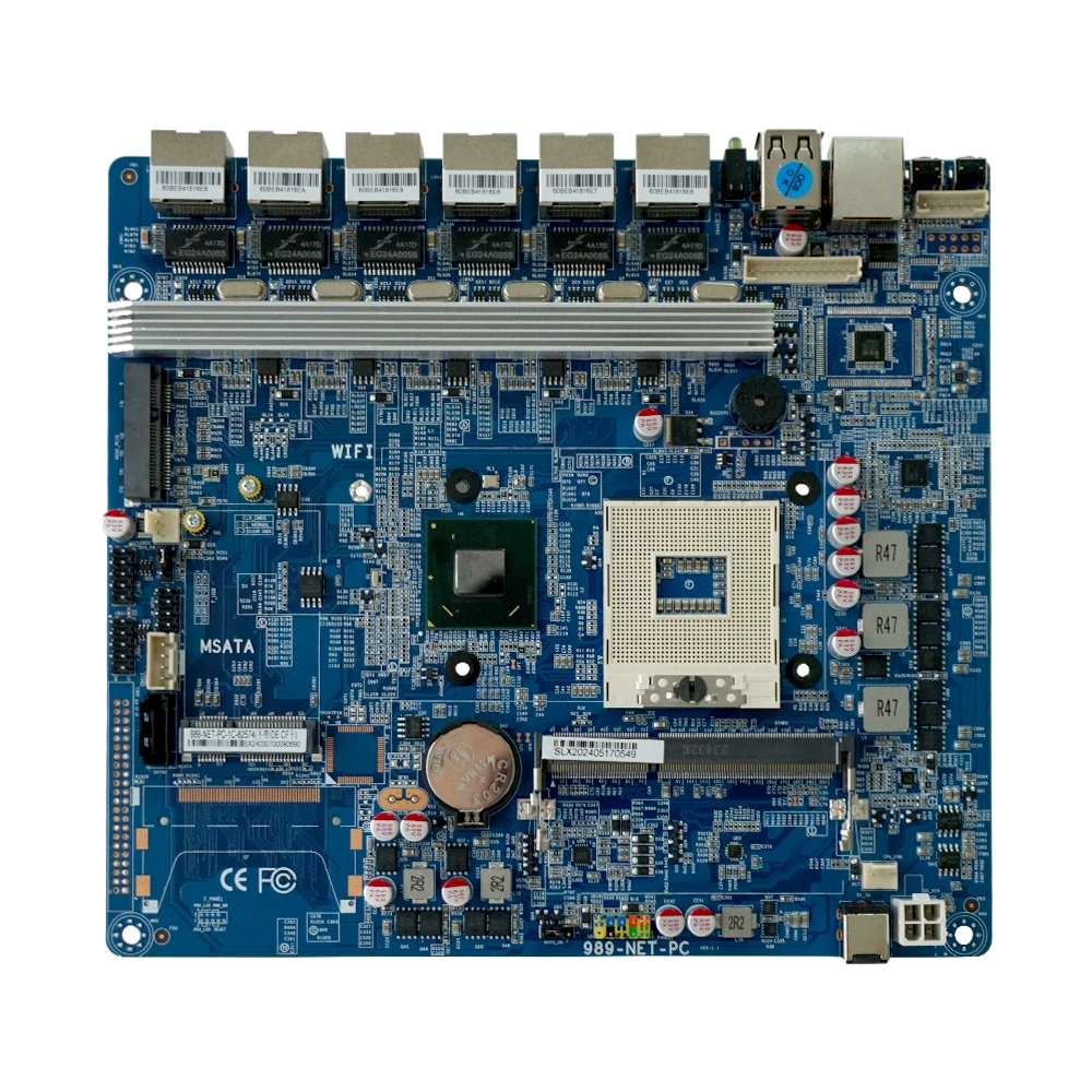 Ikuaios Multi-Ethernet-Port Gigabit 2,5g Efeu brücke 3. Generation Core i3 i5 i7 für Netzwerk-Firewall-Router Motherboard bkhd 989np 6l