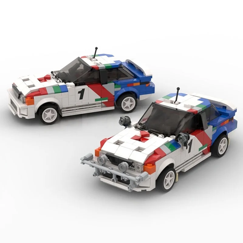 487 قطعة MOC ميتسوبيشي جالانت بانداما رالي نموذج بناء لعبة كتل هدايا عيد الميلاد العمارة فكرة التعليم الطوب الاطفال #2