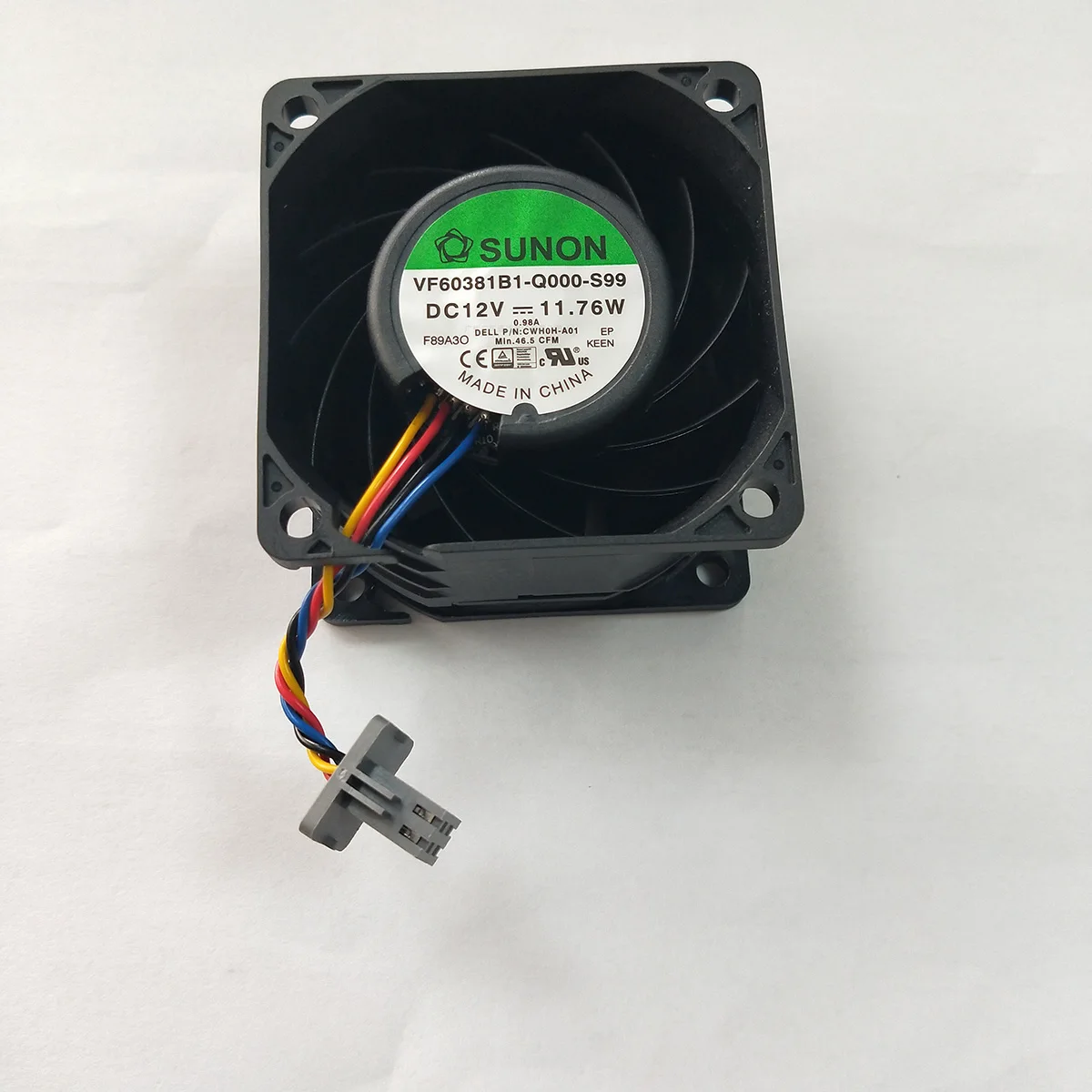 VF60381B1-Q000-S99 Ventola per server 12 V 11,76 W 6038