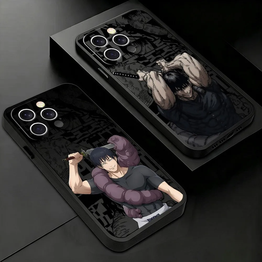 Phone Case For Samsung Galaxy A27 A17 A37 A57 F06 M16 A26 A56 A36 A35 A55 A25 A54 A34 4G 5G Cool Fushiguro Toji
