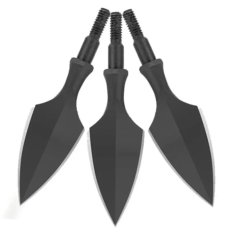 ABHS-200Grain Hunting Arrowheads 2.6Inch Traditional Broadheads 2-Blade Arrow Heads Points For Bow Shooting Hunting