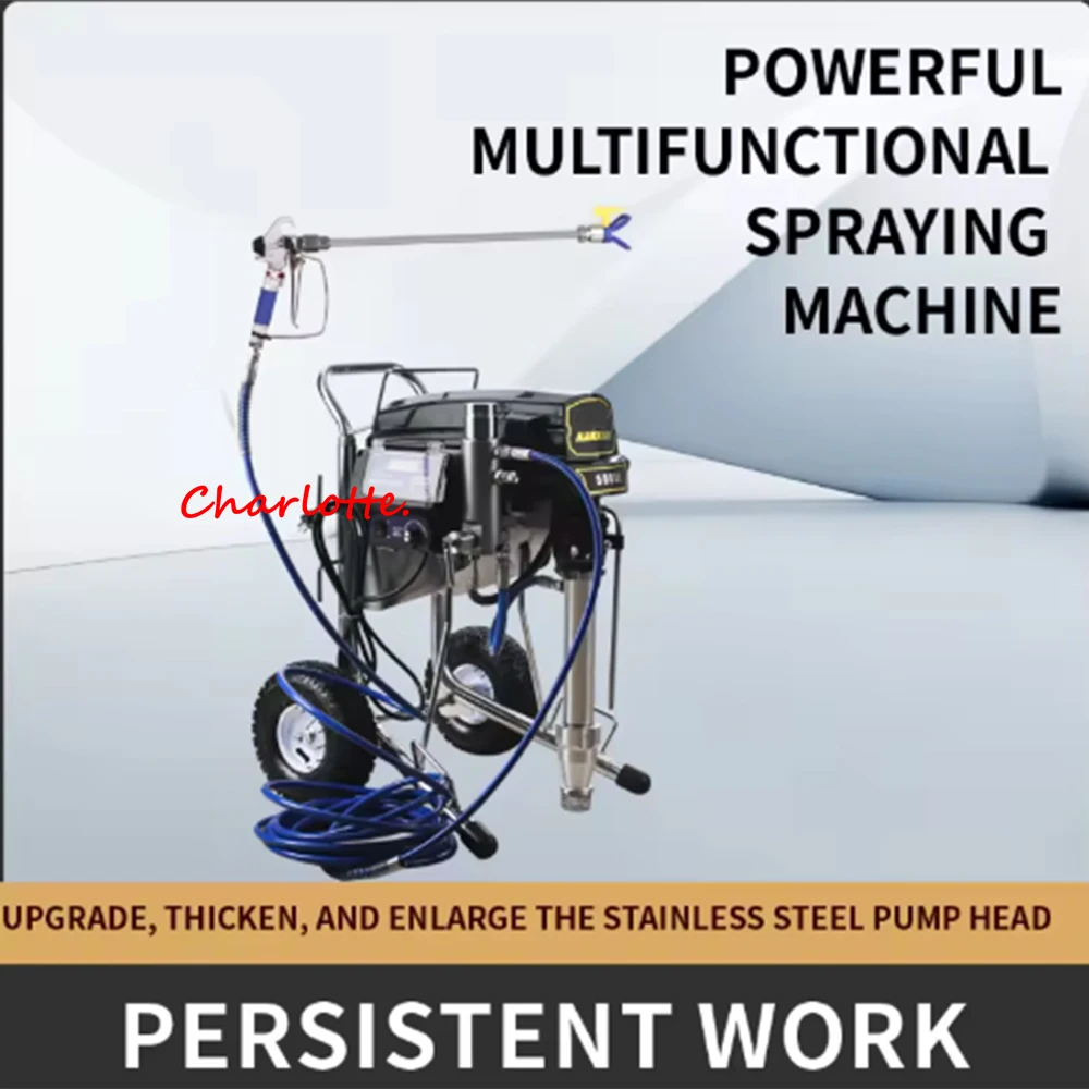 New Electric High-pressure Airless Spraying Machine with Convenient Power Spray Gun Sprayer Machine Latex Paint Coating Paint