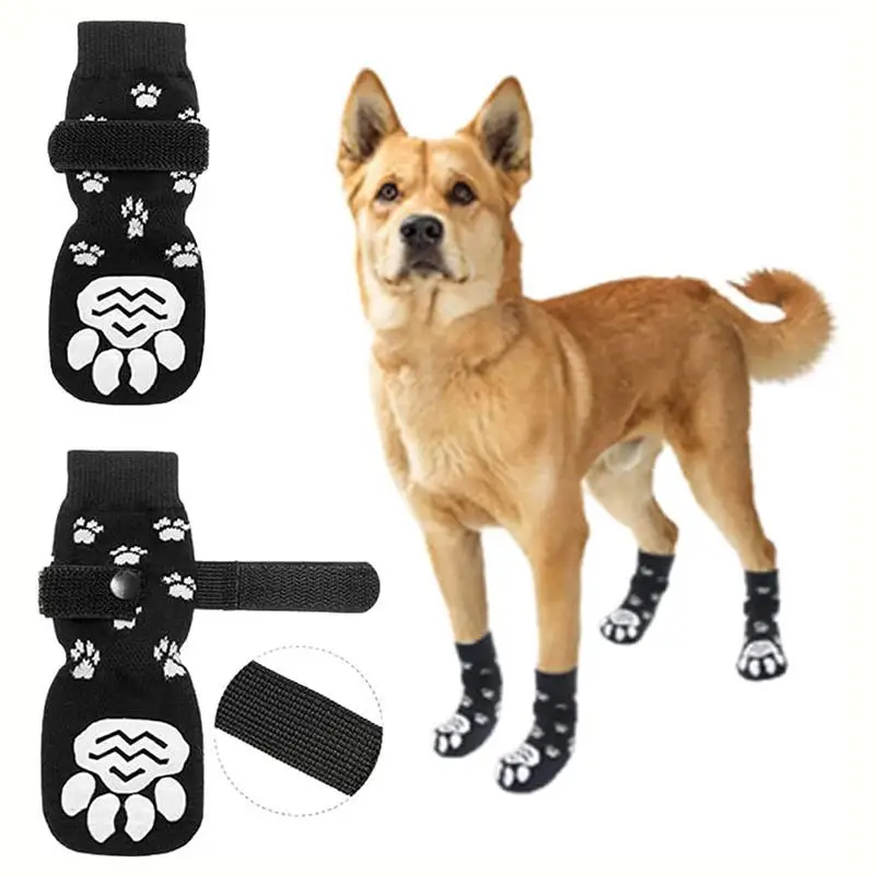 Foot Cover Cat Dog Socks Pet Socks Outdoor Non-slip Waterproof Shoes And Socks Large And Small Dog Shoes